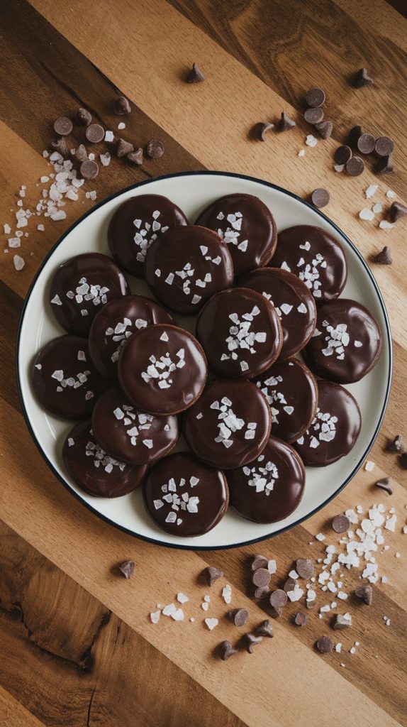 Dark Chocolate Sea Salt Cookie Recipe