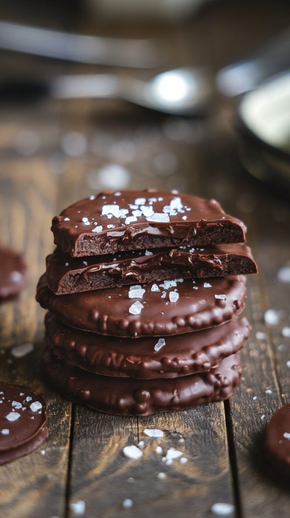 Dark Chocolate Sea Salt Cookie Recipe