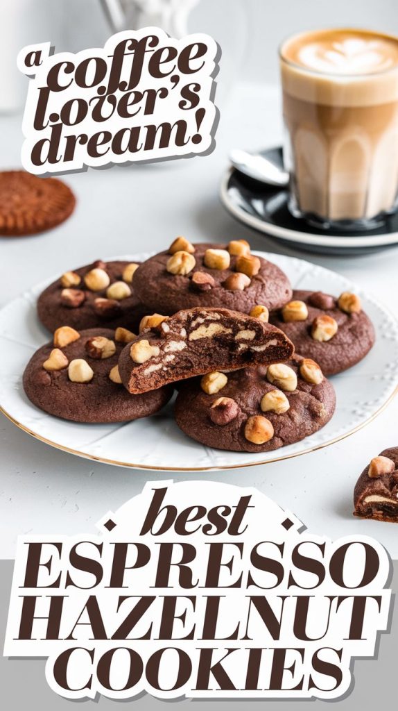 Espresso Hazelnut Cookie Recipe