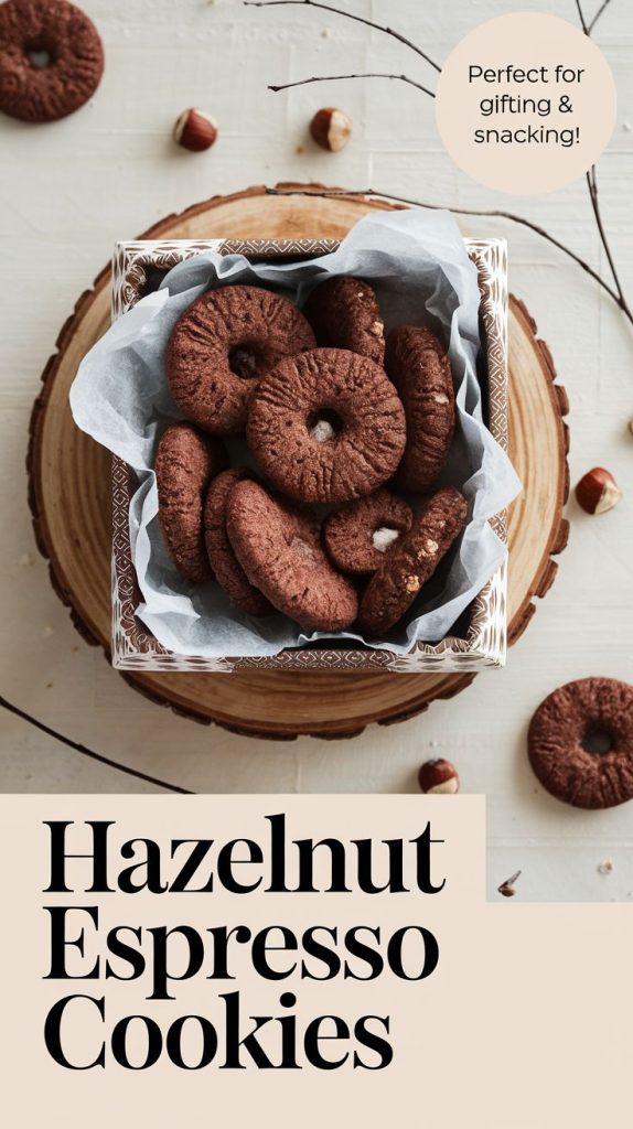 Espresso Hazelnut Cookie Recipe