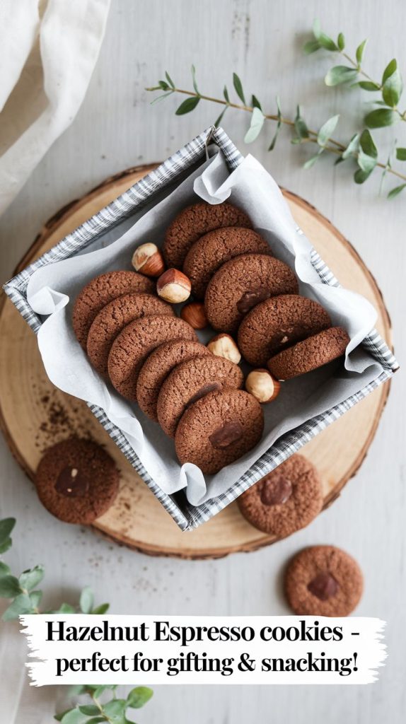 Espresso Hazelnut Cookie Recipe