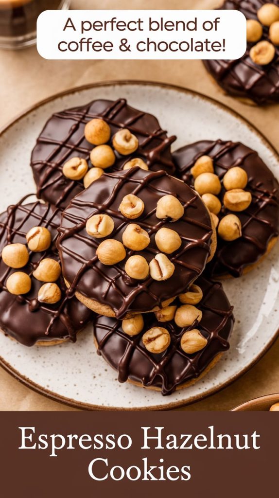 Espresso Hazelnut Cookie Recipe