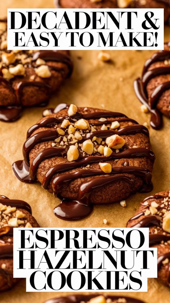 Espresso Hazelnut Cookie Recipe