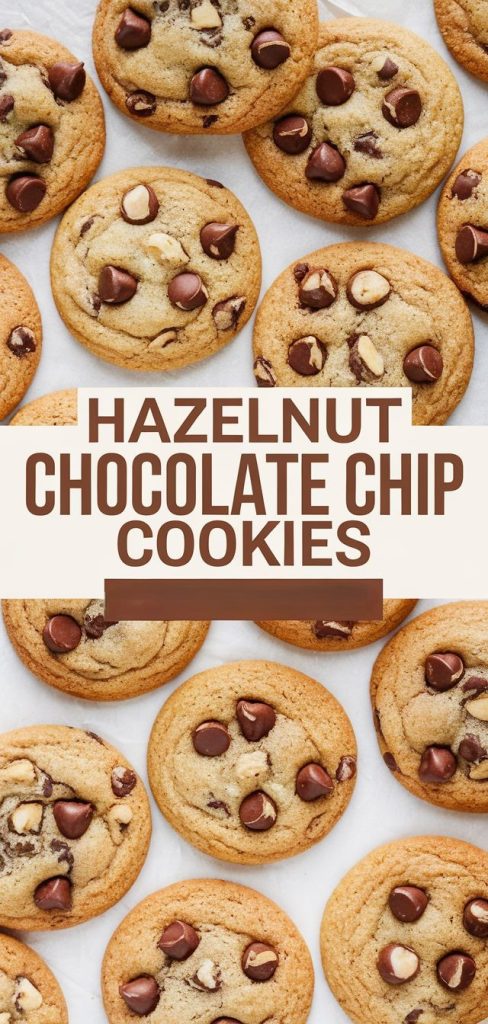 Hazelnut Chocolate Chip Cookie Recipe