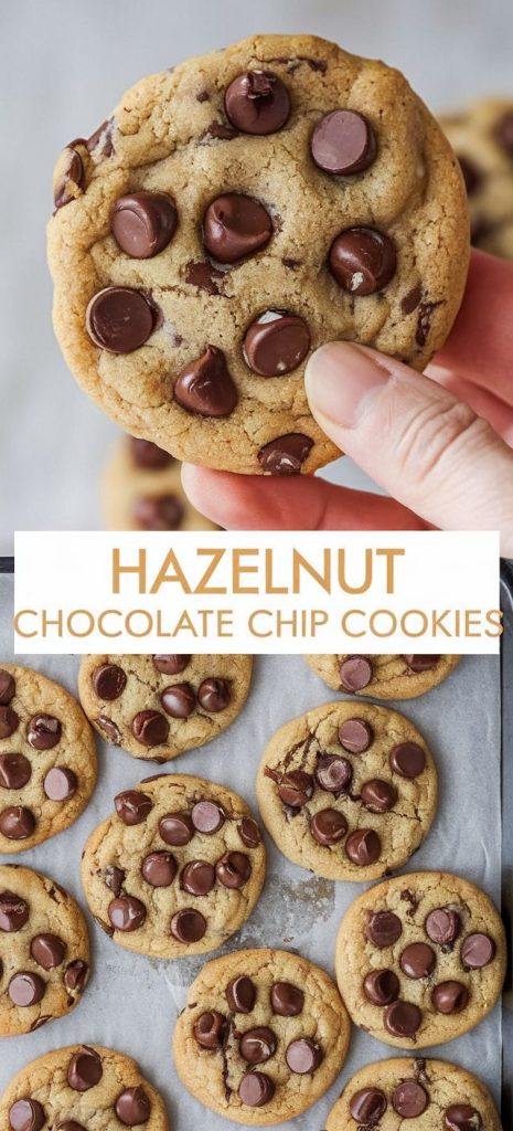 Hazelnut Chocolate Chip Cookie Recipe