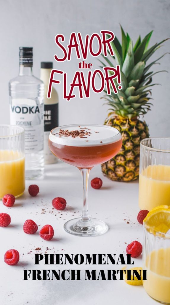 Phenomenal French Martini Recipe