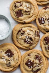 Salted Chocolate Chunk Cookie Recipe - Feast Flick
