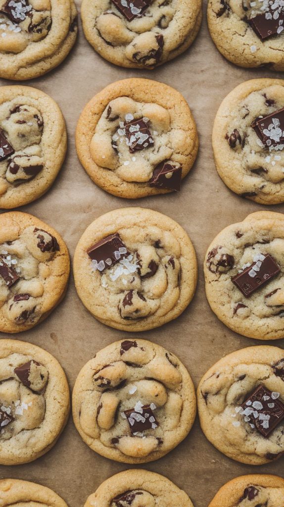 Salted Chocolate Chunk Cookie Recipe