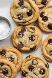 Salted Chocolate Chunk Cookie Recipe - Feast Flick