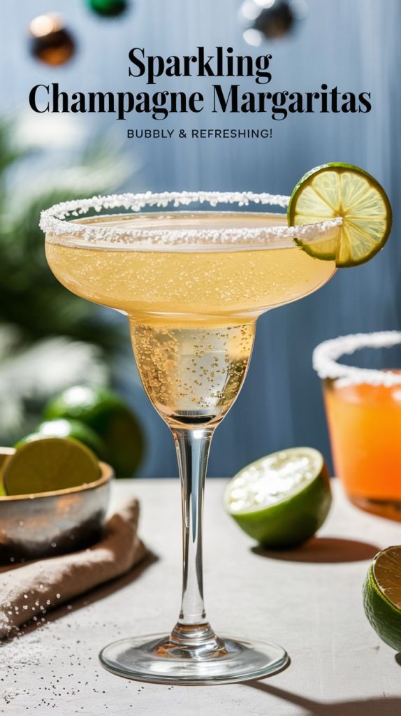 Sparkling Champagne Margaritas Recipe