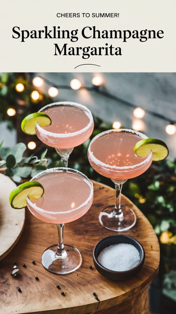 Sparkling Champagne Margaritas Recipe