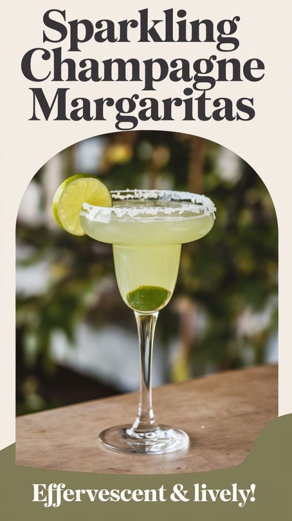 Sparkling Champagne Margaritas Recipe