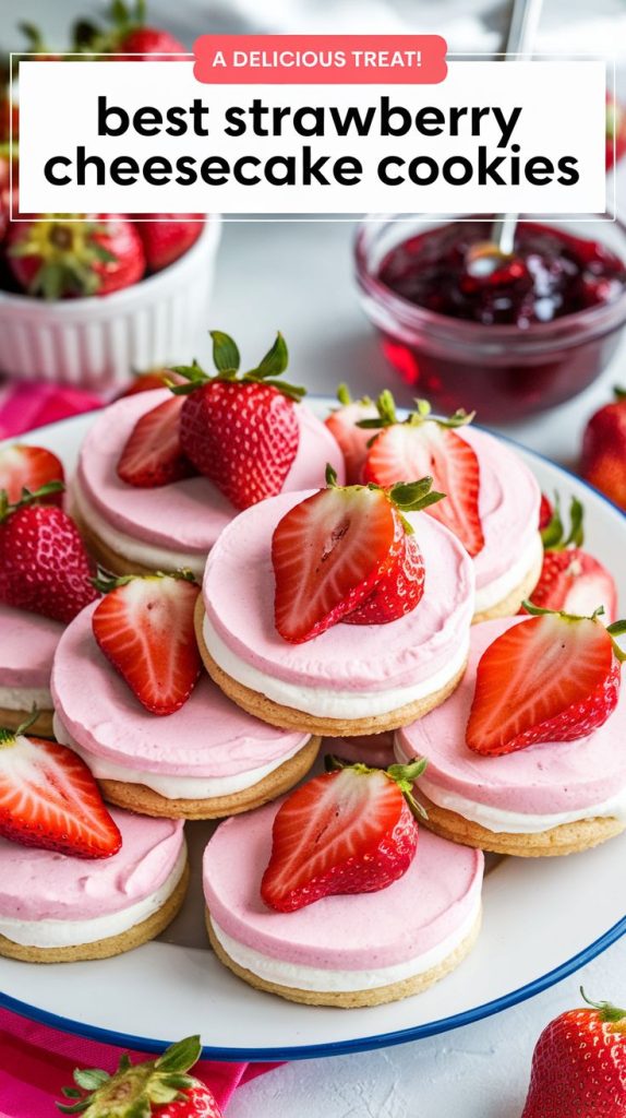 Strawberry Cheesecake Cookie Recipe