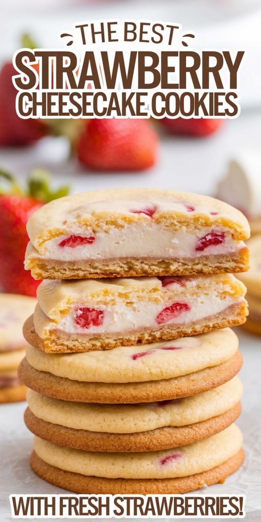 Strawberry Cheesecake Cookie Recipe