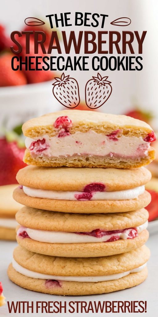 Strawberry Cheesecake Cookie Recipe