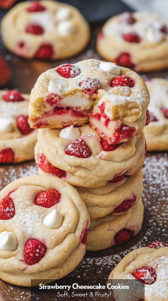 Strawberry Cheesecake Cookie Recipe