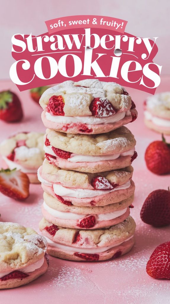 Strawberry Cheesecake Cookie Recipe