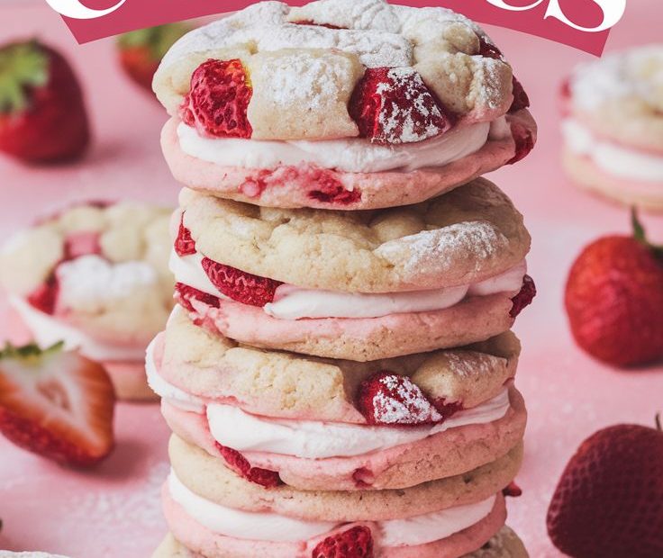 Strawberry Cheesecake Cookie Recipe