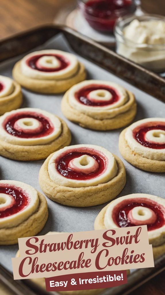 Strawberry Cheesecake Cookie Recipe