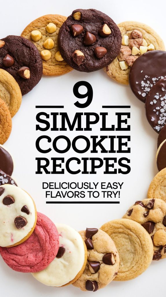 9 Simple Cookie Recipes to Sweeten Your Day