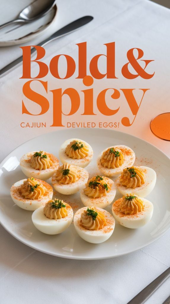 Cajun Deviled Eggs Recipe