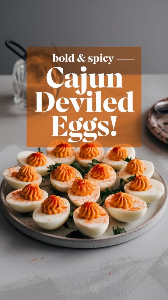 Cajun Deviled Eggs Recipe