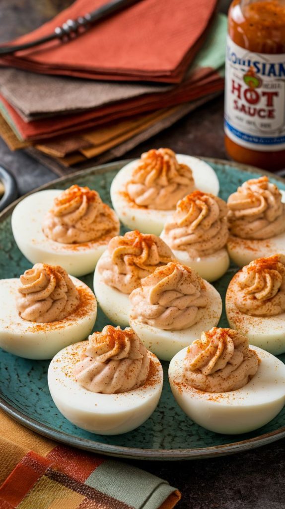 Cajun Deviled Eggs Recipe