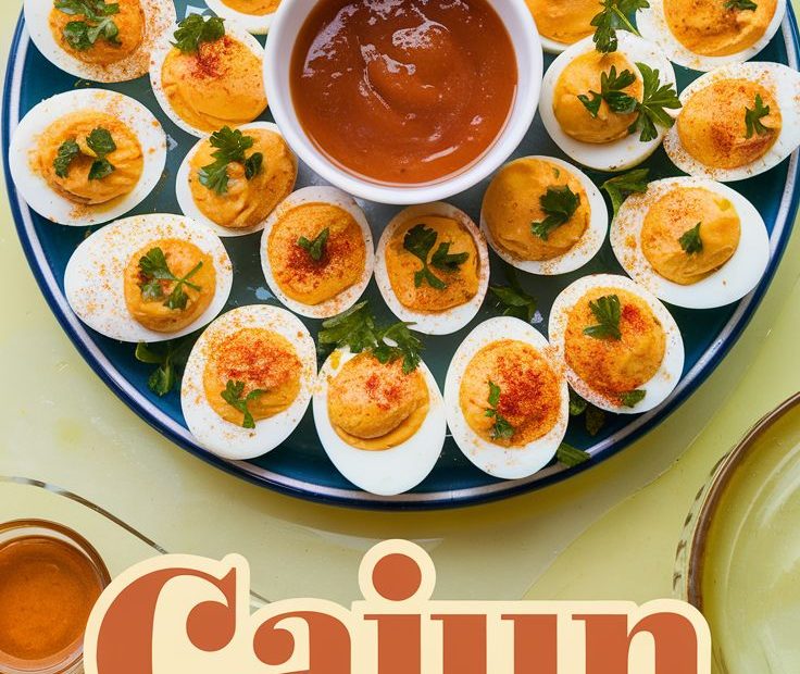 Cajun Deviled Eggs Recipe