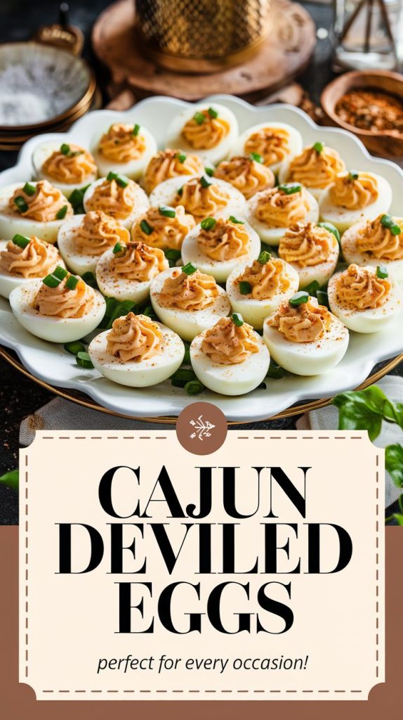 Cajun Deviled Eggs Recipe