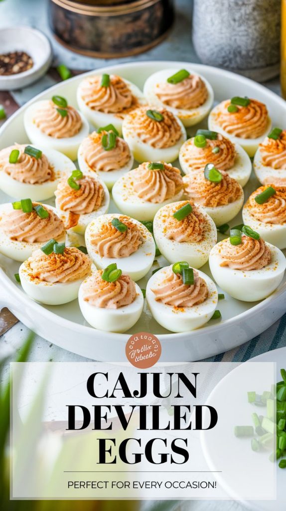 Cajun Deviled Eggs Recipe