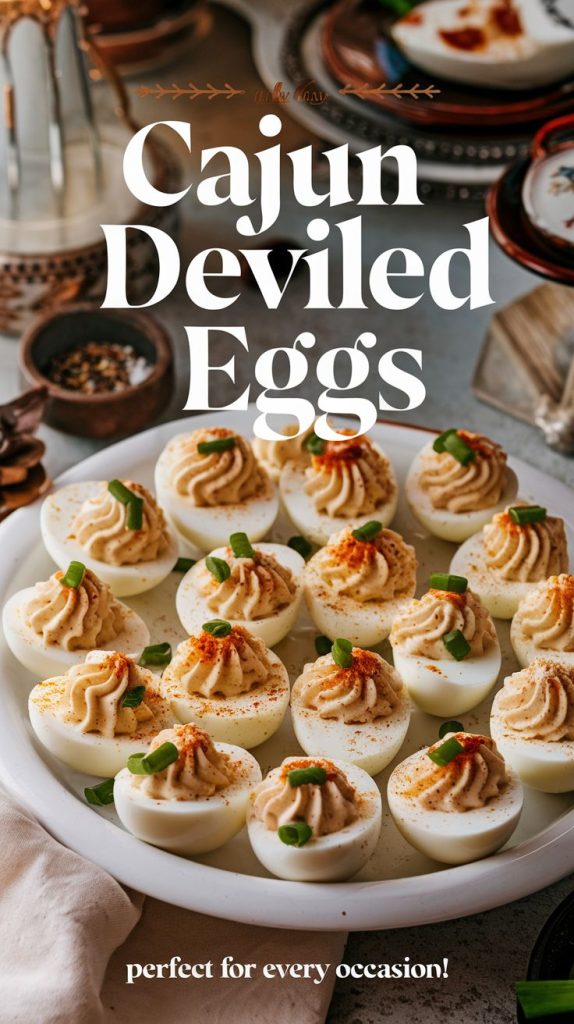 Cajun Deviled Eggs Recipe