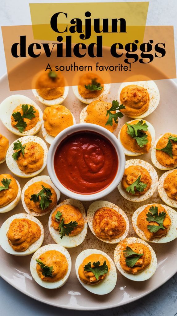 Cajun Deviled Eggs Recipe