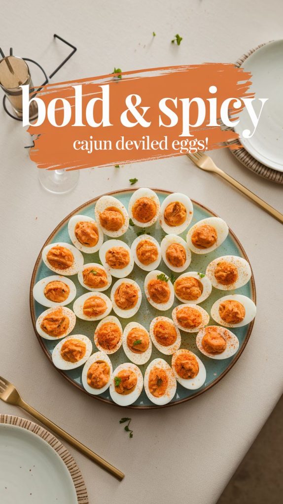 Cajun Deviled Eggs Recipe