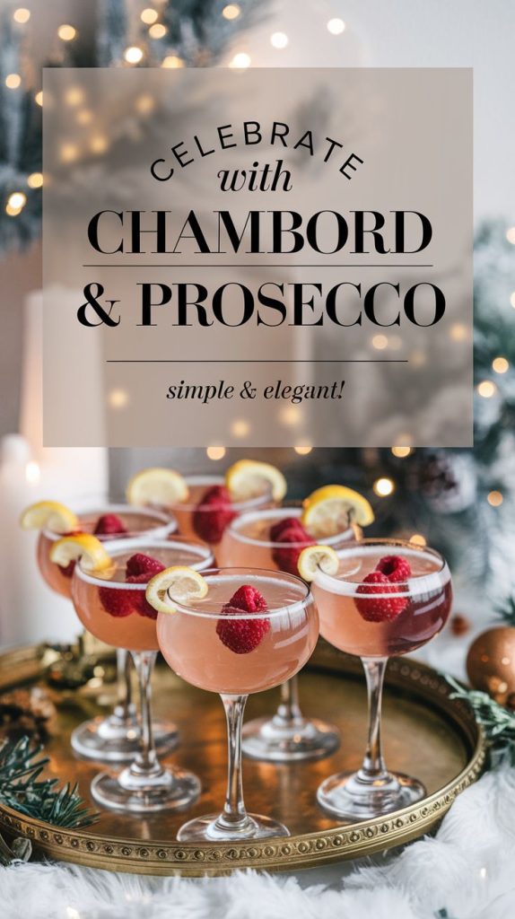 Chambord And Prosecco Recipe