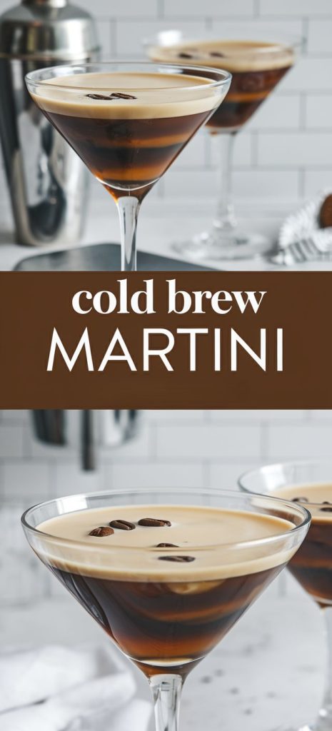 Cold Brew Martini Recipe