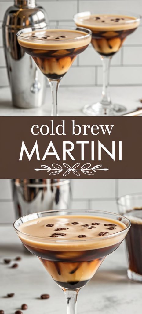 Cold Brew Martini Recipe