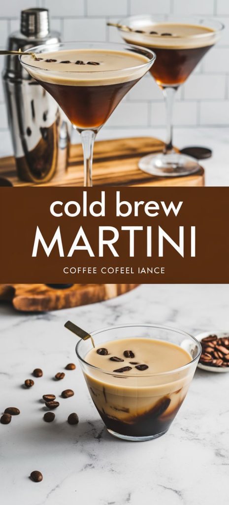 Cold Brew Martini Recipe