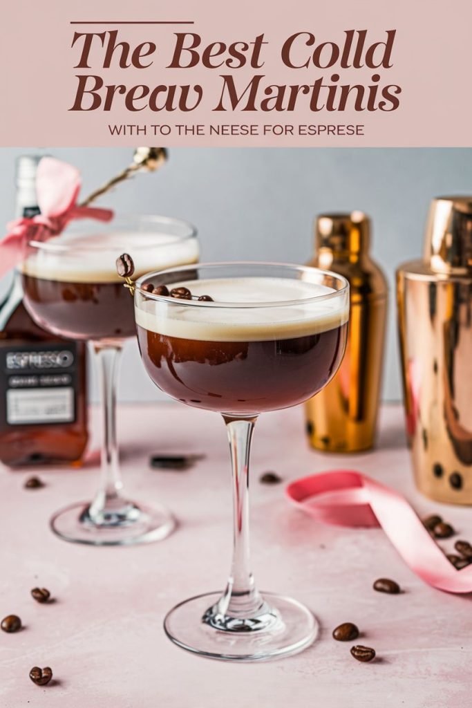 Cold Brew Martini Recipe