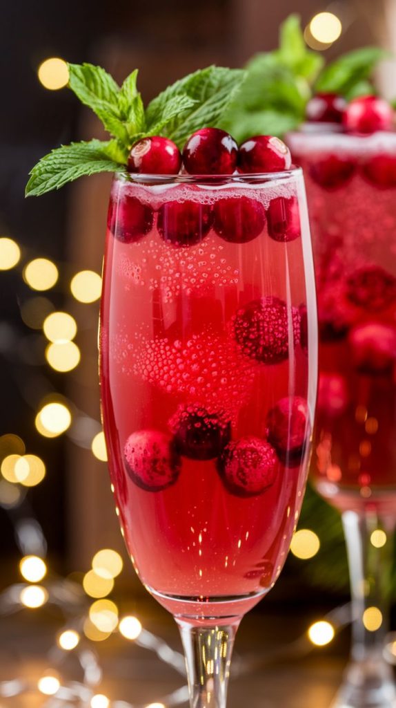 Cranberry Bellinis Recipe