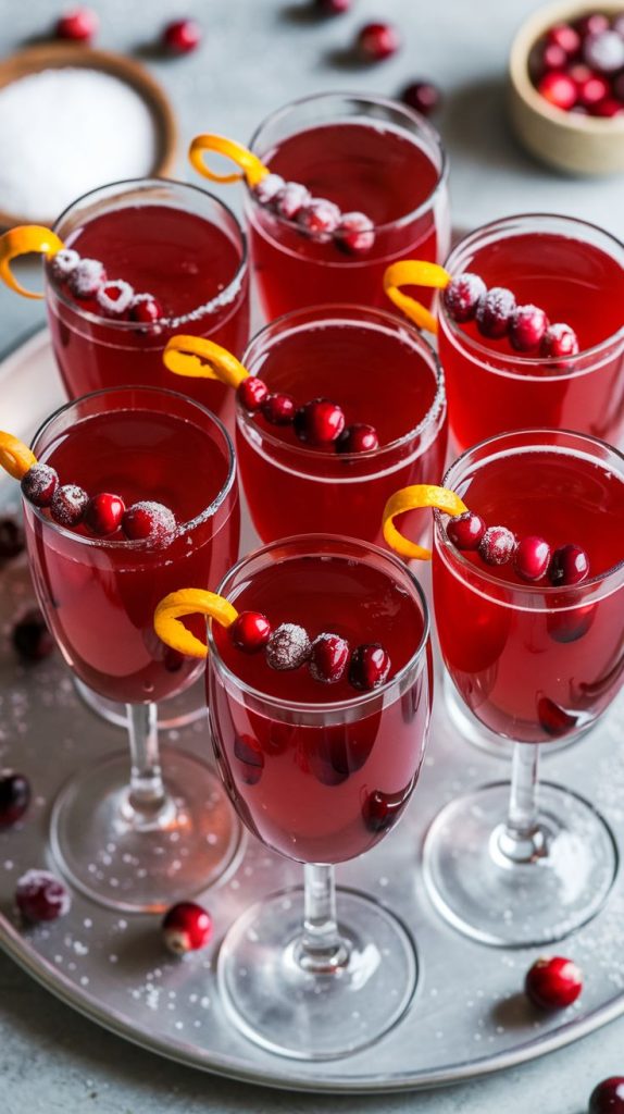 Cranberry Bellinis Recipe