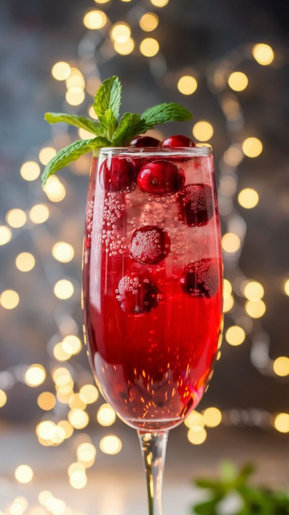 Cranberry Bellinis Recipe