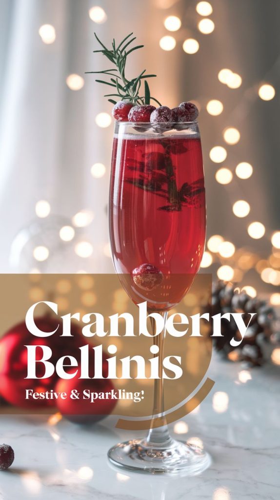 Cranberry Bellinis Recipe