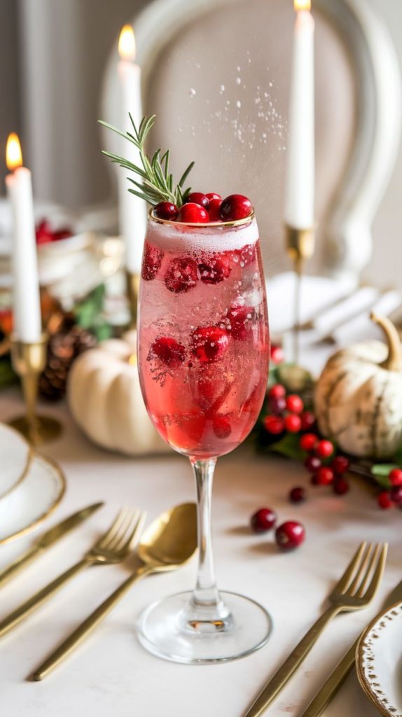 Cranberry Bellinis Recipe