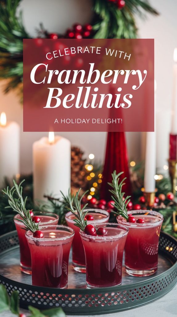 Cranberry Bellinis Recipe