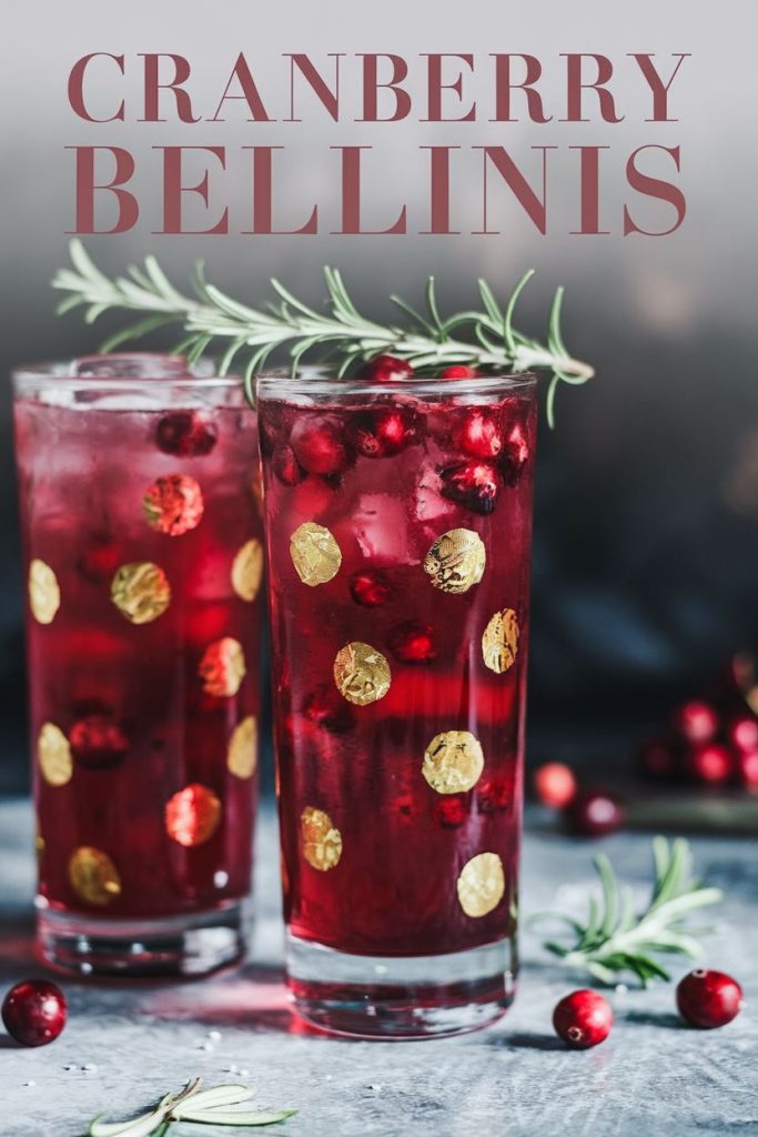 Cranberry Bellinis Recipe