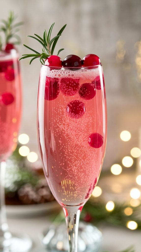 Cranberry Bellinis Recipe