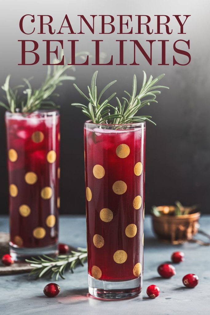 Cranberry Bellinis Recipe