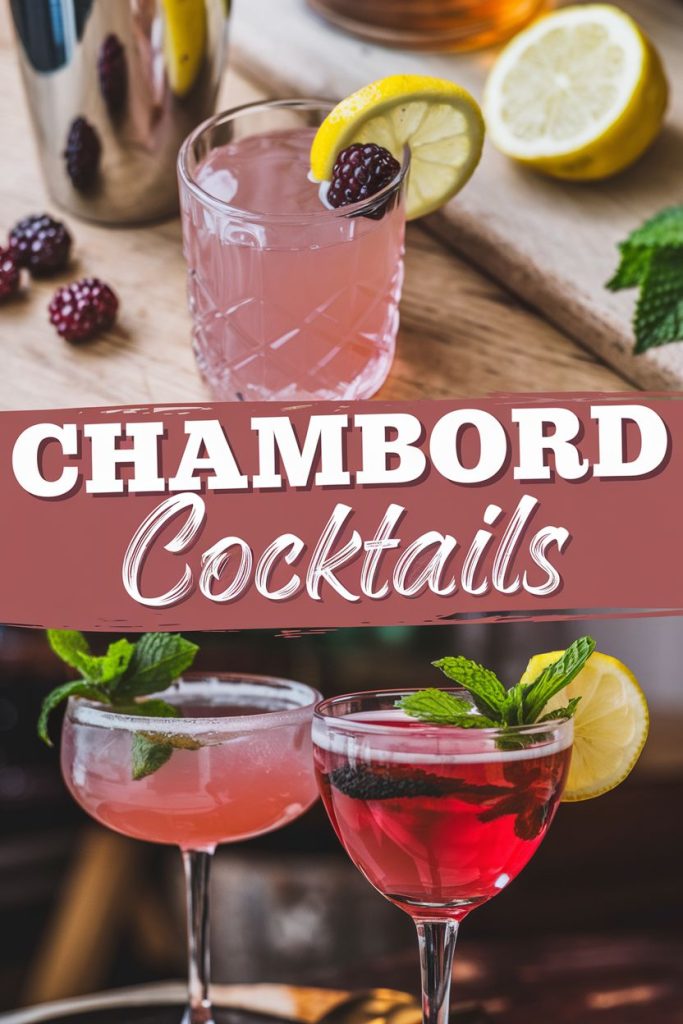 French Martini Chambord Cocktail Recipe