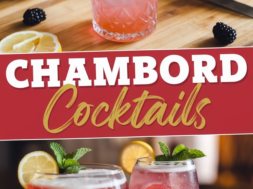 French Martini Chambord Cocktail Recipe