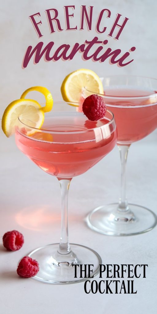 French Martini Chambord Cocktail Recipe